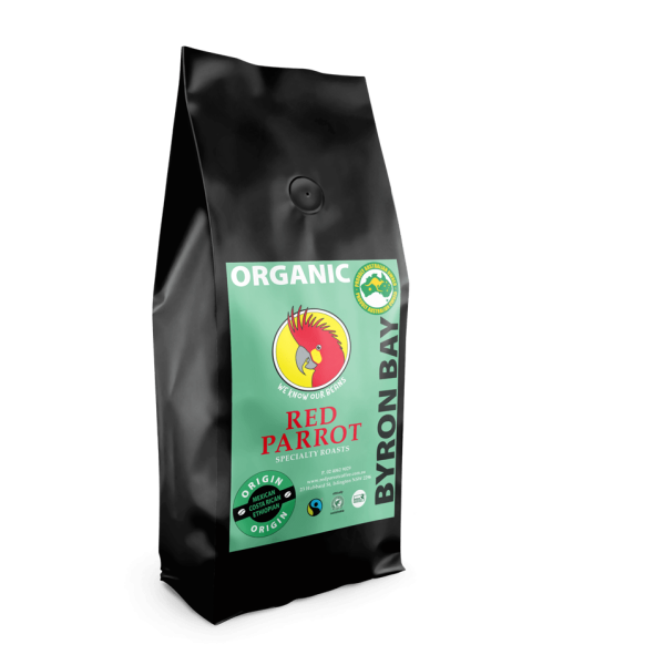 Byron Bay Organic Coffee by Red parrot