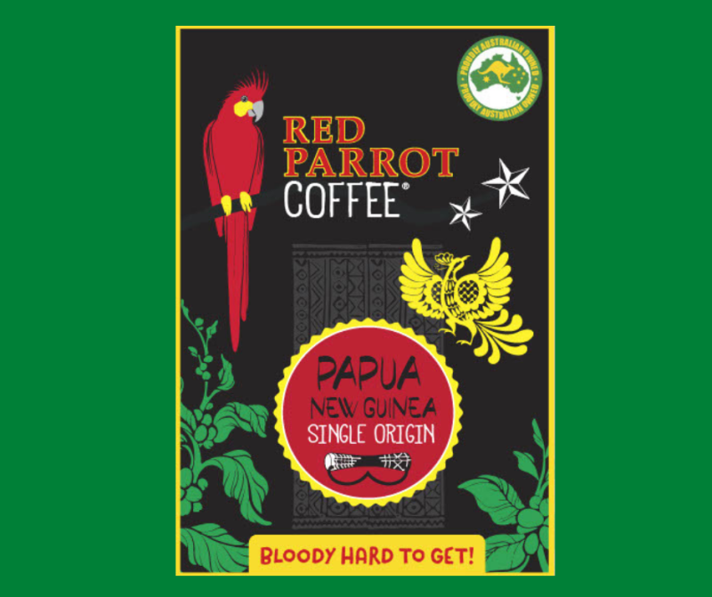 PNG Matured Bloody Hard To Get Coffee Red Parrot