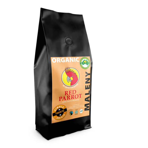 Maleny Organic Coffee by Red Parrot