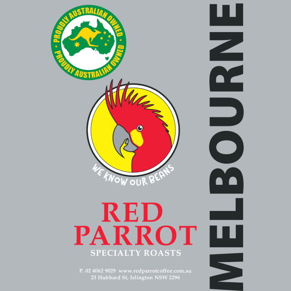 Melbourne Red Parrot Coffee blend
