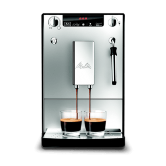 Melitta Caffeo Solo & Milk silver home coffee machine
