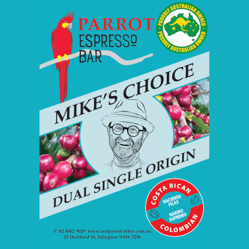 Mike's Choice #1 coffee blend - blue