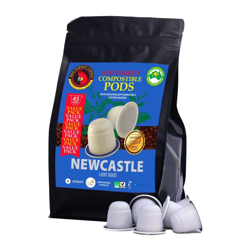 Red Parrot Nespresso compatible pods Newcastle value pack