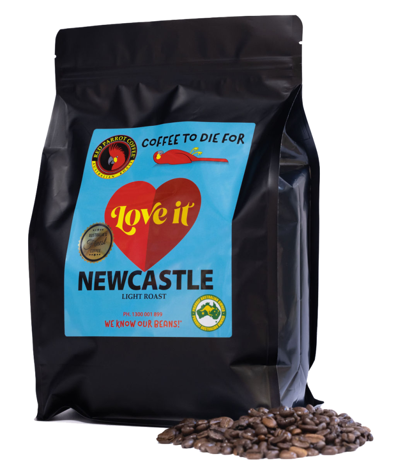Red Parrot Newcastle coffee Love it 1kg