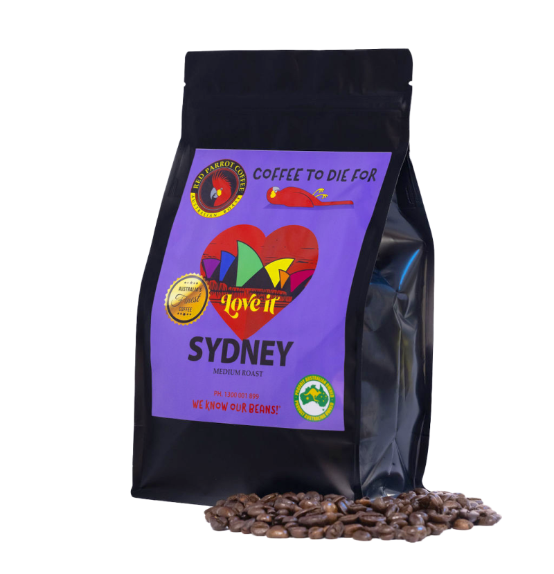Red Parrot Sydney coffee Love it 500g