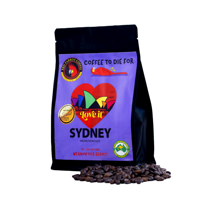 Red Parrot Sydney coffee Love it 250g