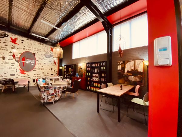 Red Parrot Coffee meeting room for hire, Newcastle