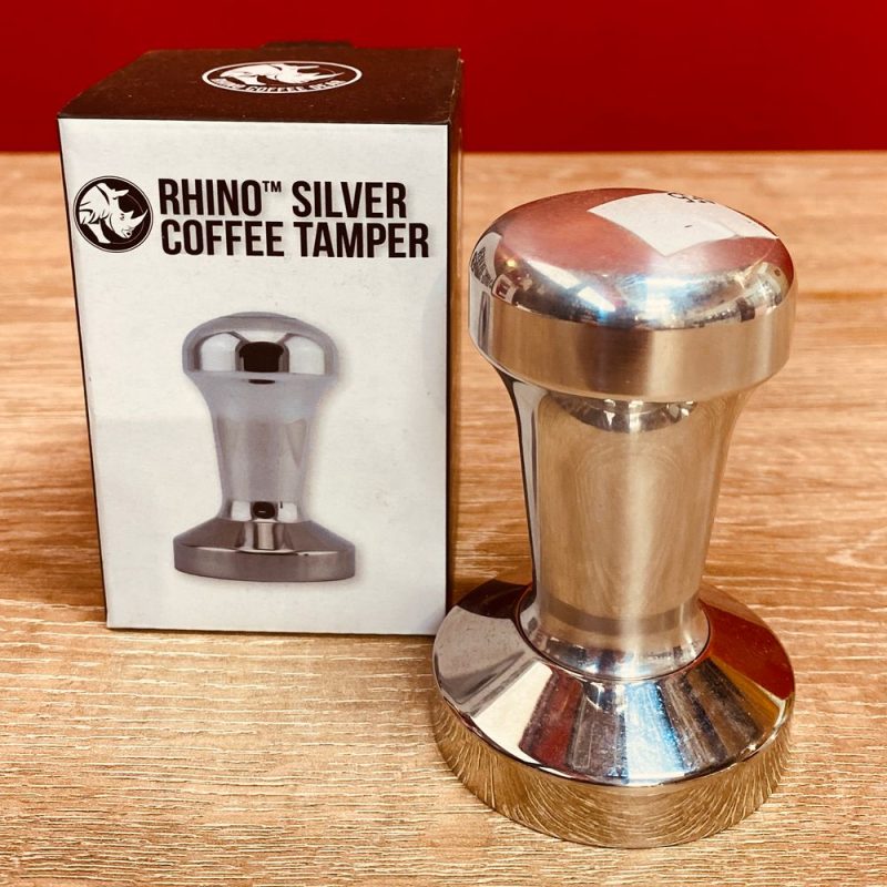 Silver Coffee Tamper - Rhino