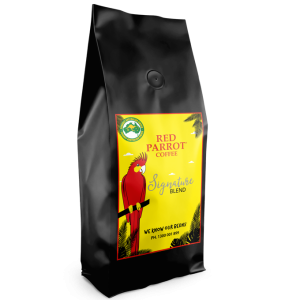 Signature blend coffee by Red Parrot